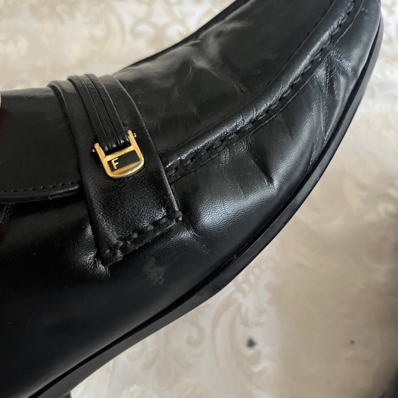 Florsheim leather black shoes for me man, size 8 - Picture 8 of 9